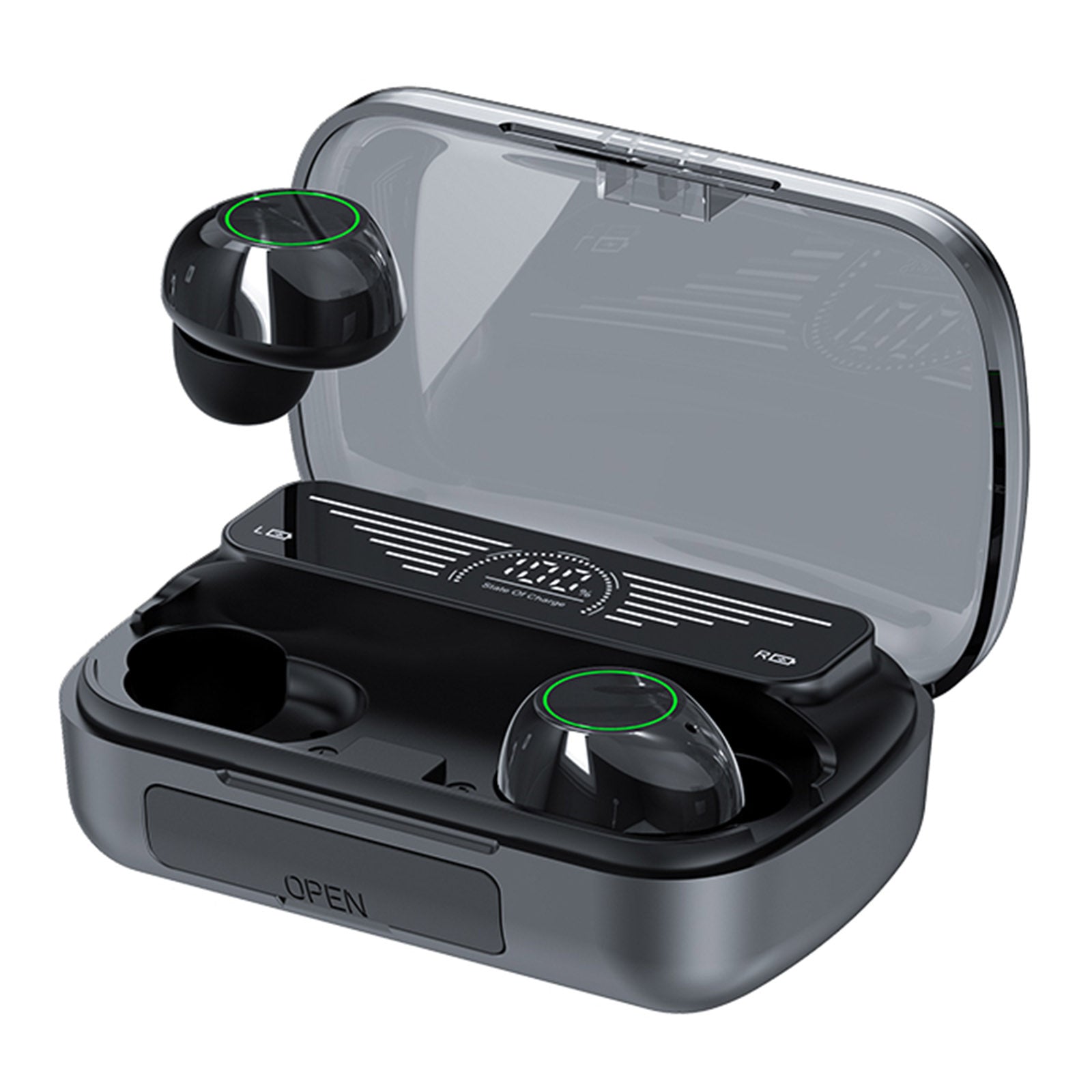 BQ10 Bluetooth 5.3 Headset TWS In-Ear Headphones Intelligent Digital Display Touch Wireless Earbuds BQ10 Bluetooth 5.3 Headset TWS In-Ear Headphones Intelligent Digital Display Touch Wireless Earbuds